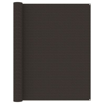 vidaXL Zeltteppich 250x300 cm Braun