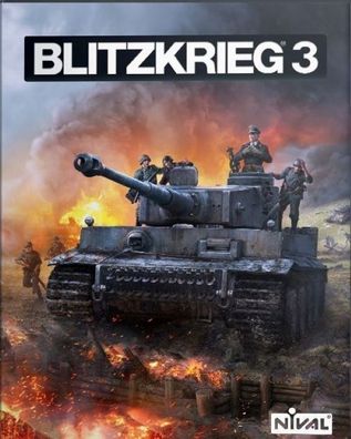 Blitzkrieg 3 (PC, 2017, Nur der Steam Key Download Code) Keine DVD, No CD