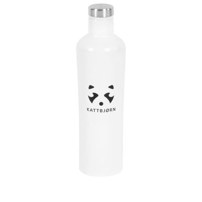 Kattbjörn Edelstahl-Trinkflasche weiß
