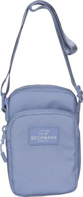 Beckmann Schultertasche Crossbody bag Blue Metallic