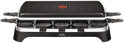 Tefal Raclette-Grill RE4588 für 10 Personen schwarz