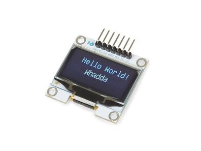 1.3" OLED-Display für Arduino® (SH1106 Treiber, SPI)