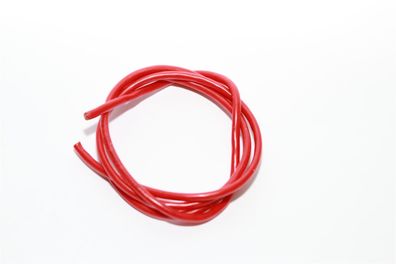 Muldental elektronik - 55068 - Silikon-Litze extrem geschmeidig, rot, 6,0 mm² / ...
