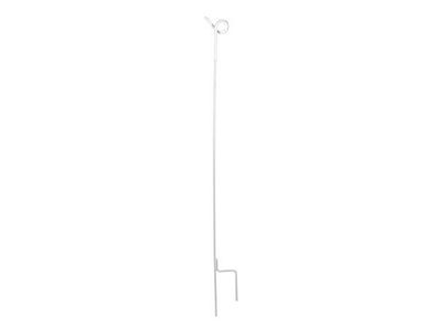 Corral - COR44456 - Pigtail post 105 cm, white, Ø 7 mm