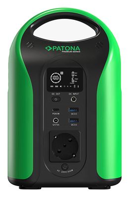 Patona - Premium Powerstation Outdoor 300 - Stromversorgung / Powerbank - 300W