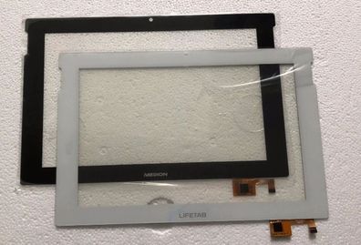 Touchscreen - Digitizer Glass Sensor - 10.1'' Medion Lifetab S10334 MD 98811 - weiß