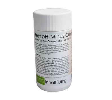 Best pH Minus Granulat, 1,5 kg, Wasserpflege