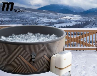 MSpa Whirlpool MONO ECO NEU 2026 aufblasbar Outdoor Pool XXL 6 Personen WiFi