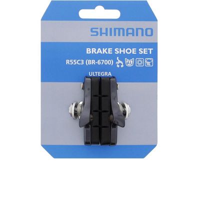 Shimano Fahrrad Bremse Felgenbremse Bremsschuh R55C3 Cartridge für BR-6700