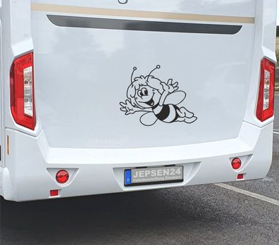 Biene Maja Aufkleber 60cm S096 ML oder MR Auto Bus Womo LKW Wohnwagen Wand