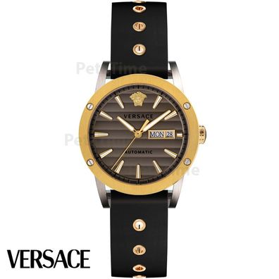 Versace VEDX00519 Theros Automatik silber gold braun schwarz Herren Uhr NEU