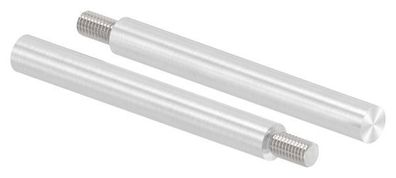 Edelstahl Trägerstift Ø 12 x 100 mm - M8x15 / zum Anschweißen (V2A)