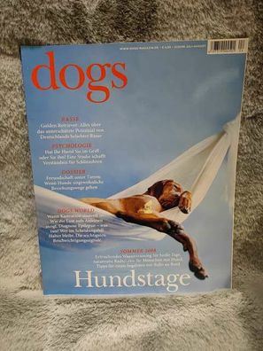 Dogs 04 / 2008 Europas größtes Hundemagazin
