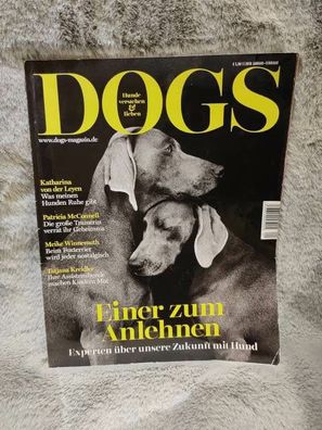 Dogs Magazin - Januar-Februar 2018 Einer zum Anlehnen