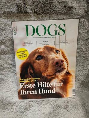 Dogs Magazin - Mai-Juni 3 / 2019 Erste Hilfe für Ihren Hund