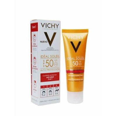 Sonnencreme Vichy Idéal Soleil Anti-Aging SPF 50 (50 ml)
