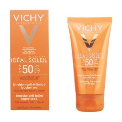 Sonnenschutzcreme für das Gesicht Ideal Soleil Vichy Spf 50 (50 ml)