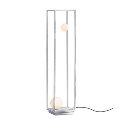 KARMAN Abachina LED Stehleuchte weiß 2-flg. 103x22,5x22,5cm