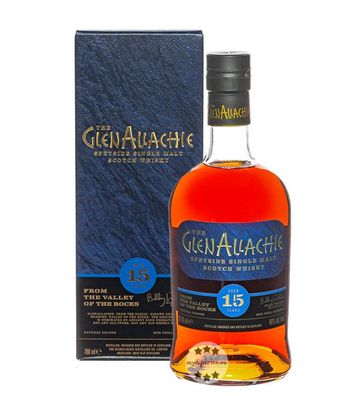 GlenAllachie 15 Jahre Single Malt Scotch Whisky (46 % Vol., 0,7 Liter) (46 % Vol., hi