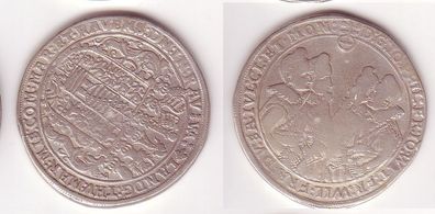 1 Taler Silber Münze Sachsen Altenburg 1614 (105188)