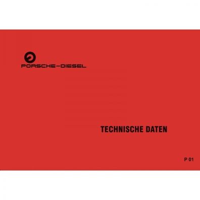 Porsche-Diesel Technische Daten Traktor Reparatur Pflege Handbuch Anleitung