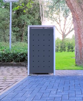 1 Mülltonnenbox Modell No.1 Anthrazitgrau für 240 Liter Mülltonnen