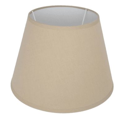Lampenschirm kegelförmig aus Stoff H 21.5 x Ø 30 cm für Tisch - Stehlampen