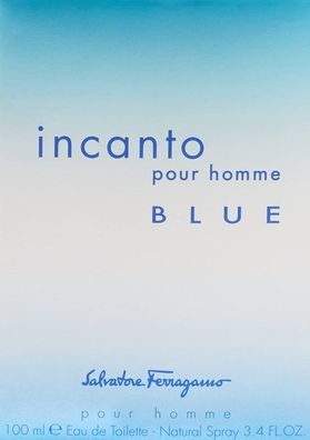 Salvatore Ferragamo Incanto Pour Homme Blue 100 ml EdT Spray NEU OVP