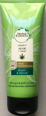 Herbal Essences Aloe + Hanf Repair & Smooth SulfatFrei* Pflegespülung 180ml Tube