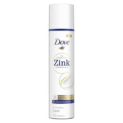 Dove Deospray mit Zink-Komplex Lavendelduft 100 ml Dose 6er Pack (6x100ml)