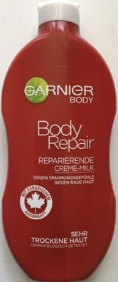 Garnier Body Repair Reparierende Creme-Milk, sehr trockene Haut, 400 ml