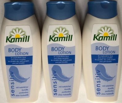 Kamill Bodylotion Sensitive, 3er Pack (3 x 250 ml)