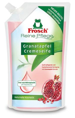 Frosch Reine Pflege Cremeseife mit Granatapfel Nachfüller 500ml