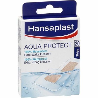 Hansaplast Aqua Protect Strips 10x20er Stück