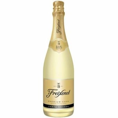 6 Flaschen Freixenet Carta Nevada Semi Seco Cava a 0,75L