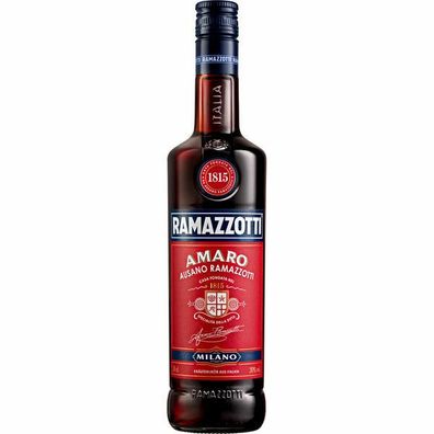 Amaro Ramazzotti 30% vol. 0,7 L Flasche, 6er Pack (6x0,7L)