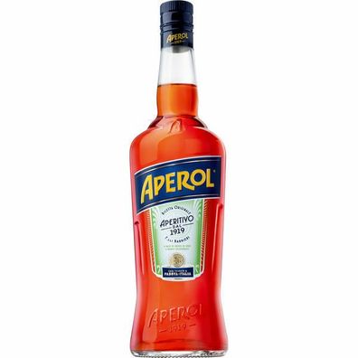 Aperol Bitter 11% vol. 1 L Flasche, 6er Pack (6x1 L)