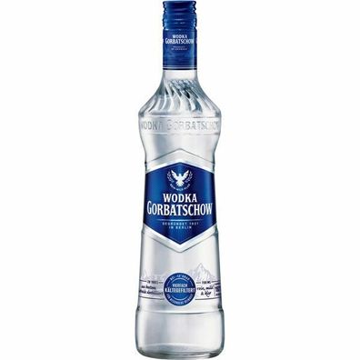 6 Flaschen Wodka Gorbatschow 0,7 L 37,5% vol. a 0,7l Vodka