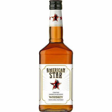 American Star Crafted Blended Whiskey 40% vol. 0,7L Flasche, 6er Pack (6x0,7 L)
