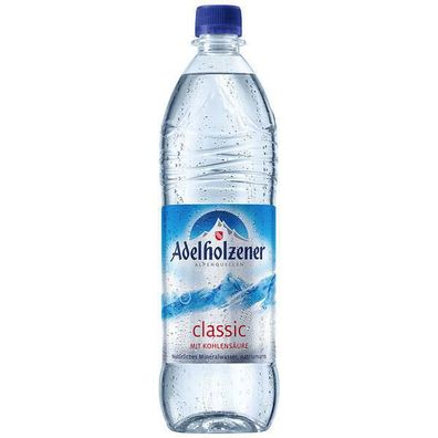 Adelholzener Mineralwasser Classic (12 x 1 l) Mehrweg Pfand