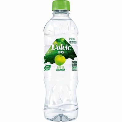 6 Flaschen Volvic Touch Apfel inc. 1,50€ EINWEG a 0,75 L