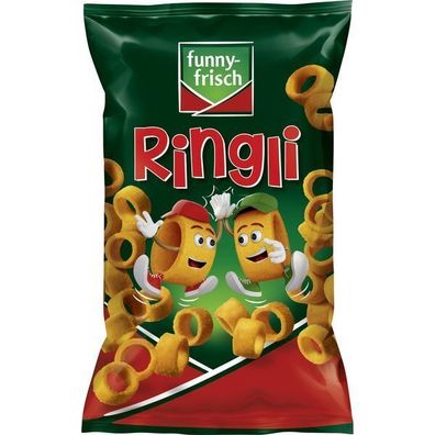 Funny Frisch Ringli Paprika, Knabbergebäck 24x75g Beutel