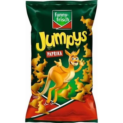 funny-frisch Jumpys Paprika Chips Knabbergebäck 20x75 g Beutel