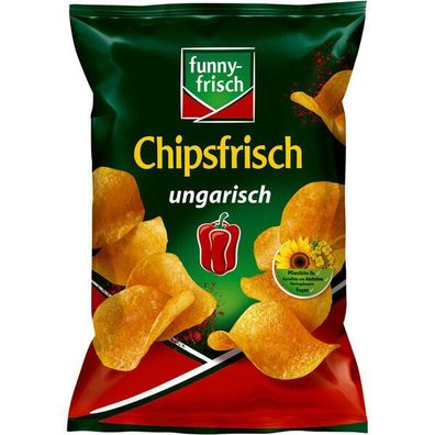 Funny-Frisch Chipsfrisch ungarisch Kartoffelchips 12x40 g Bt.