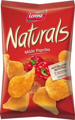 Lorenz Naturals Paprika Chips 95g, 12 Beutel ( 12x95 g )