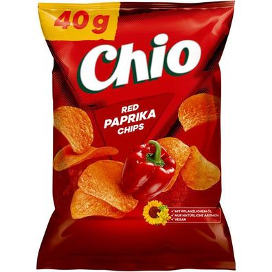 Chio Chips Red Paprika, 12er Pack (12 x 40 g)