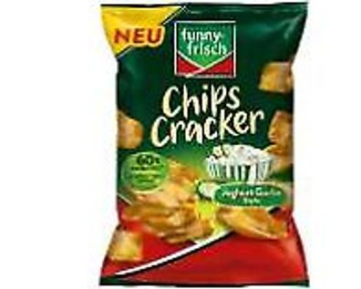 funny frisch Chips Cracker Joghurt Gurke 90g Buetel 12er Pack (90g x 12)