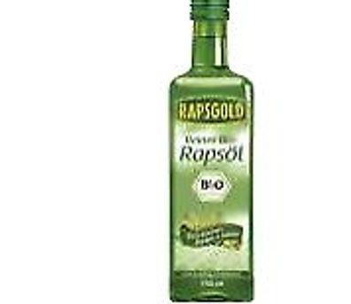 Rapsgold BIO Reines Rapsöl 750 ml Flasche 6er Pack (750 ml x 6)
