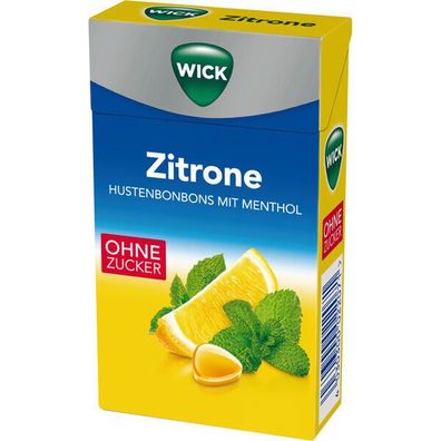 WICK Zitrone plus natürliches Menthol 20x46 g Bx