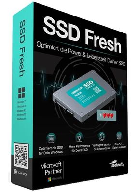 SSD Fresh 2024 - Abelssoft - Festplatten Optimierung - PC Download Version